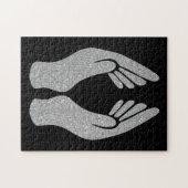 ダイヤモンドハンド ジグソーパズル (横)