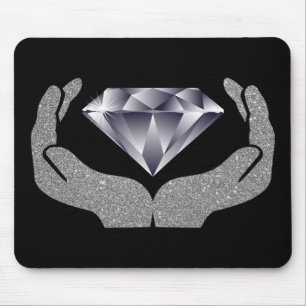 ダイヤモンドハンド マウスパッド