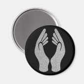 ダイヤモンドハンド マグネット (正面/裏面)