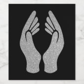 ダイヤモンドハンド ワインラベル (シングルラベル)