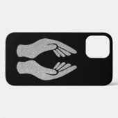 ダイヤモンドハンド Case-Mate iPhoneケース (裏面 (横))