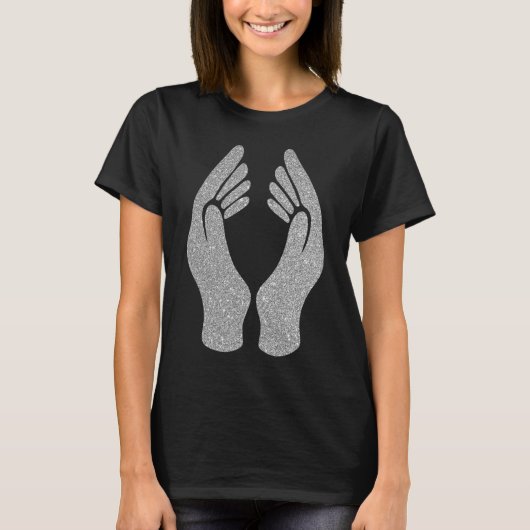 ダイヤモンドハンド Tシャツ (正面)