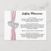 ダイヤモンドハーツ ピンクリボン 安全対策