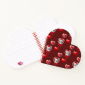 ダイヤモンドハートとテディベア ノートブック (内部)