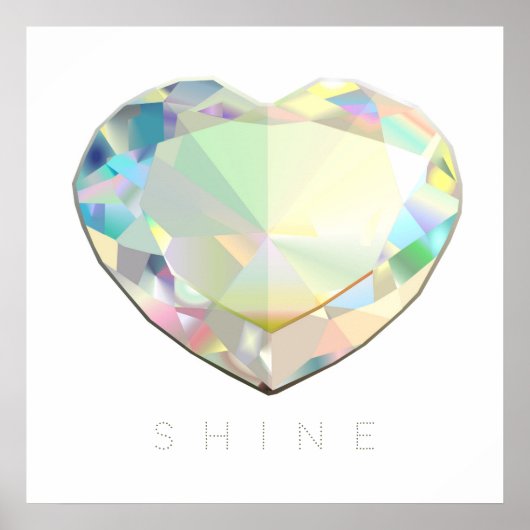 ダイヤモンドハートインスピレーション ポスター (正面)