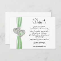 ダイヤモンドハートグリーンリ結婚ボンの詳細