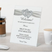 ダイヤモンドハートホワイトリ結婚ボンの安全性 台座サイン (インサイチュ)