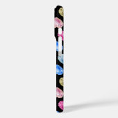 ダイヤモンドハート水彩柄かわいいパステルガーリー Case-Mate iPhoneケース (裏面 / 左)