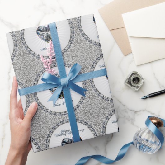 ダイヤモンドハート60周年ラッピング紙 ラッピングペーパー (ギフト)