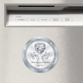 ダイヤモンドハート、安いブライダルシャワー好みが一括 マグネット (インサイチュ (食洗機))