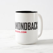 ダイヤモンドバックコーヒーマグ ツートーンマグカップ (正面右)