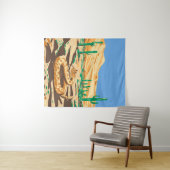 ダイヤモンドバックラトルズナケ タペストリー (インサイチュ(横))