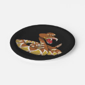 ダイヤモンドバックラトルズナケ ペーパープレート (アングル)