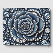 ダイヤモンドバラ&デニムグラムきらきら光る ゲストブック (裏面)