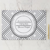 ダイヤモンドパターパーソナライズされたン店 ペーパーパッド (インサイチュ)