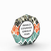 ダイヤモンドパターンの強気恐怖を吐き出す フォトブロック (左)