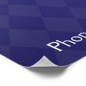 ダイヤモンドパターンゲージ ポスター (角)