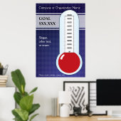 ダイヤモンドパターンゲージ ポスター (ホームオフィス)