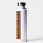 ダイヤモンドパターンデザイン、アンカラ水瓶 ウォーターボトル (左面)