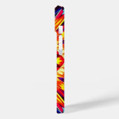 ダイヤモンドパターンフルシャインエミッションモバイル Case-Mate iPhoneケース (裏面 / 左)