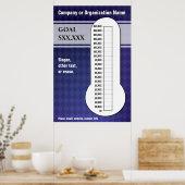 ダイヤモンドパターン(の模様が)あるゴール ポスター (キッチン)