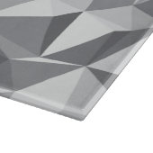 ダイヤモンドパターン-抽象的な多角形 カッティングボード (角)