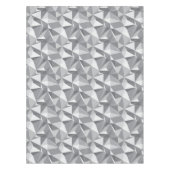 ダイヤモンドパターン-抽象的な多角形 テーブルクロス (正面)