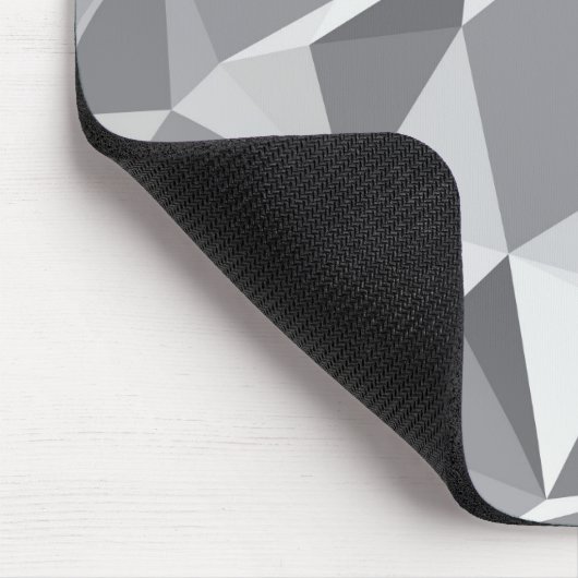 ダイヤモンドパターン-抽象的な多角形 マウスパッド (コーナー)