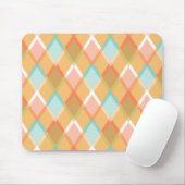 ダイヤモンドパター鮮やかンの色 マウスパッド (マウス)