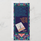 ダイヤモンドパールアクアブルーボホビーブックローンチ 招待状 (裏面)