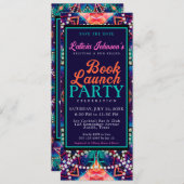 ダイヤモンドパールアクアブルーボホビーブックローンチ 招待状 (正面/裏面)