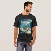 ダイヤモンドフィッシュブロック Tシャツ (正面フル)