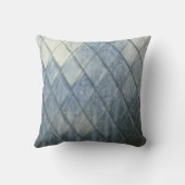 ダイヤモンドフェードデニムデザイン枕 クッション (裏面)