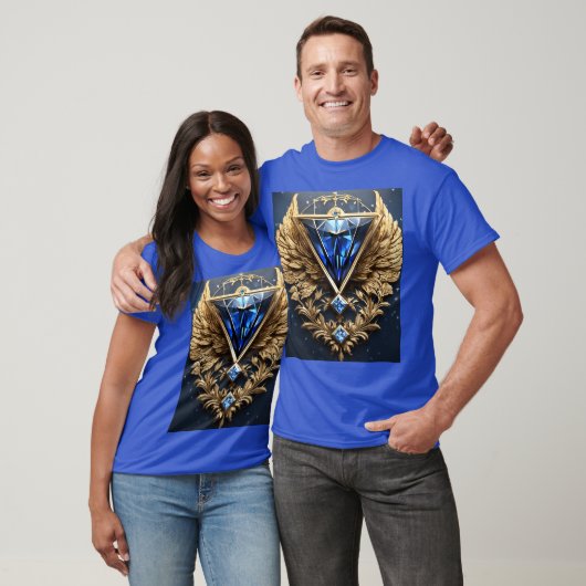 「ダイヤモンドフューズデザインTシャツユニーク、グラフィックはっきりしたス Tシャツ (ユニセックス)