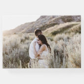 ダイヤモンドフローラモノグラム結婚と写真 ゲストブック (裏面)