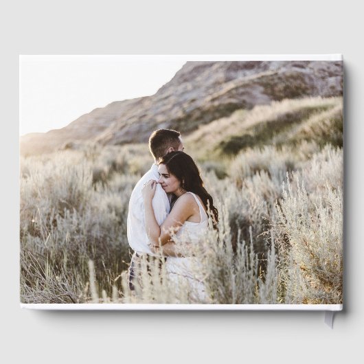 ダイヤモンドフローラモノグラム結婚と写真 ゲストブック (裏面)