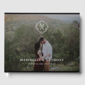 ダイヤモンドフローラモノグラム結婚と写真 ゲストブック (正面)