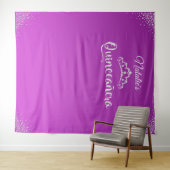 ダイヤモンドプリンセスクラウンキンセアニラバックドロップ タペストリー (インサイチュ(横))