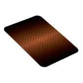 ダイヤモンドプレートのルックパターン黒から銅フェード マグネット (右側)