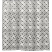 ダイヤモンドプレート1シャワーカーテン シャワーカーテン (正面)