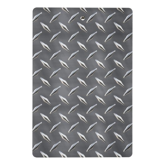 ダイヤモンドプレート1-8イメージオプション ミニクリップボード (裏面)