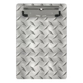 ダイヤモンドプレート1-8イメージオプション ミニクリップボード (正面)