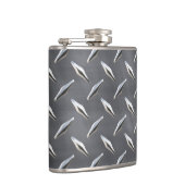 ダイヤモンドプレート3包まれたフラスコ フラスク (右)