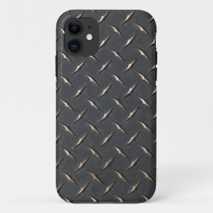 ダイヤモンドプレートiPhoneケース iPhone 11 ケース