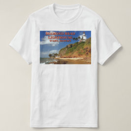 ダイヤモンドヘッドライトハウス、オアフ、ハワイTシャツ Tシャツ