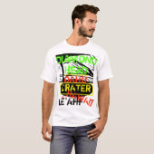 ダイヤモンドヘッド火口 Tシャツ (正面フル)