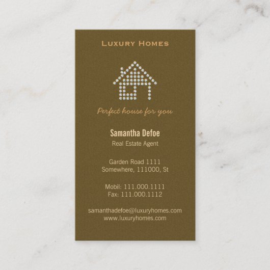 ダイヤモンドホームエ実在ステート 名刺 (正面)