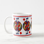 ダイヤモンドマグカップのジャック コーヒーマグカップ (左)