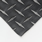 ダイヤモンドメタルプレートフリースブランケット フリースブランケット (角)