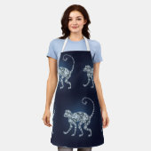 ダイヤモンドモンキー エプロン (着用した状態)